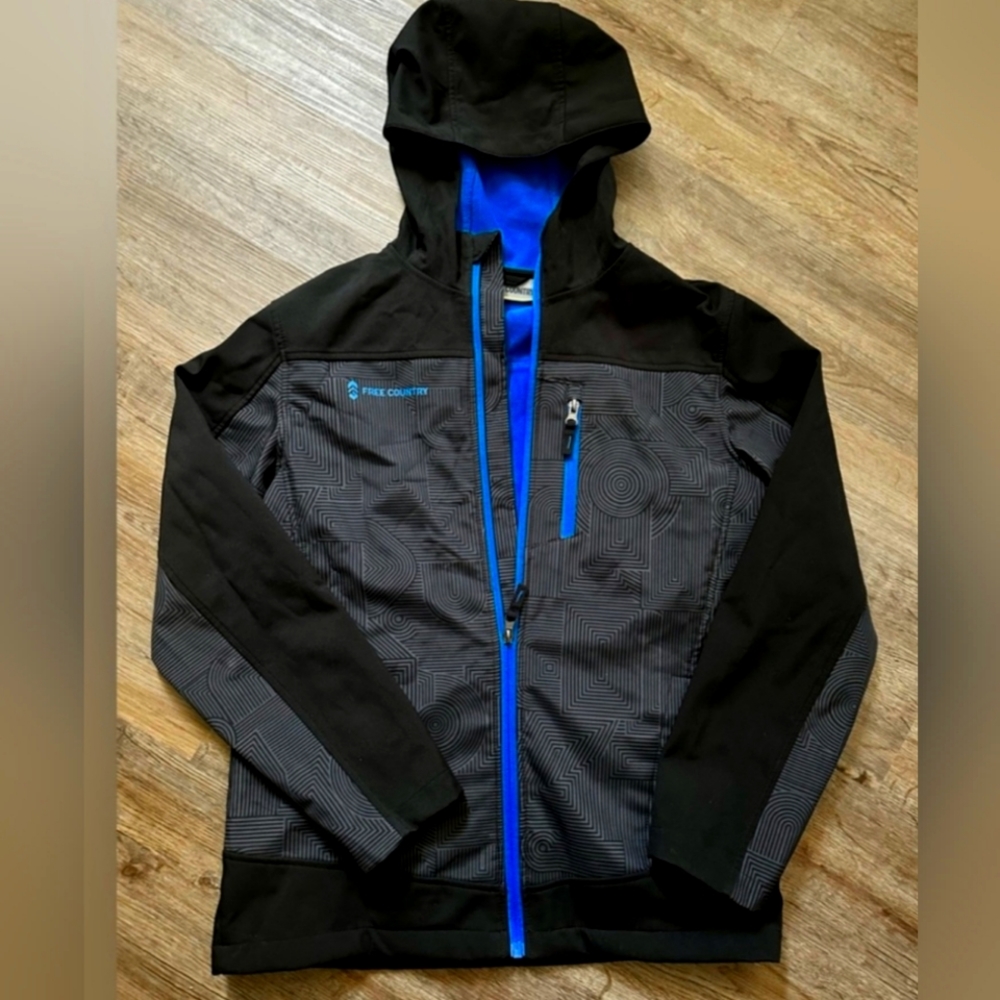 Free Country  Boys Rain Jacket Size 7/8